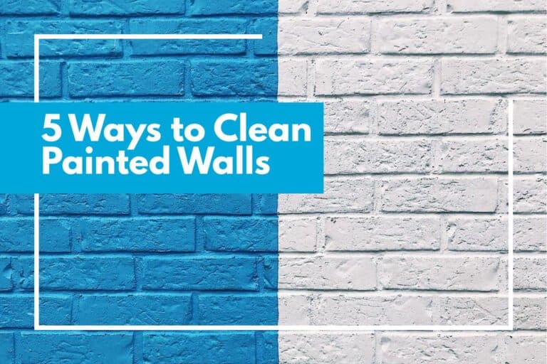 clean painted walls